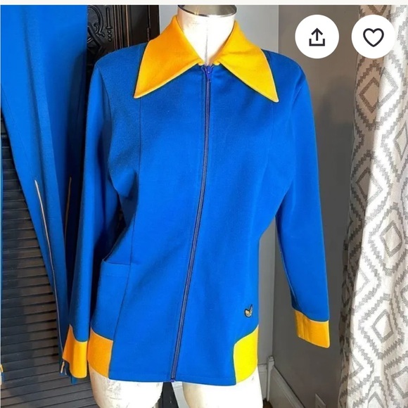 Vintage 60s 70s Adidas Schwahn Bell Bottom Track Suit
Jacket And Pants 42 - Picture 3 of 9
